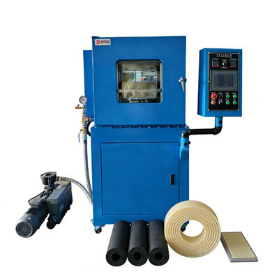 Laboratory Vacuum Rubber Vulcanizer Lab Hydraulic Hot Press for Plastic Rubber Specimen Forming