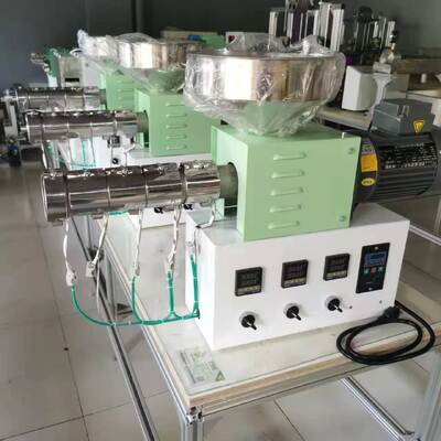 Desktop Mini Plastic Extruder Lab Single Screw Extruder Lab Screw Extruder