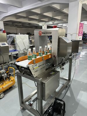 Bottles Belt Conveyor Metal Detector Machine for Water Bottling Mini Bottle Metal Detector