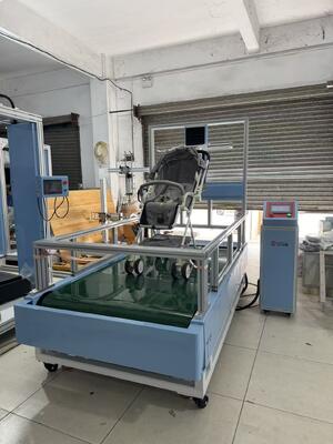 EN 1888 ASTM F833 Standard Suitcase Walking Bump Tester Luggage Wheel Rolling Durability Testing Equipment