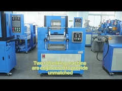 ZL Laboratuvar Kauçuk İki Rulo Karıştırma Değirmeni